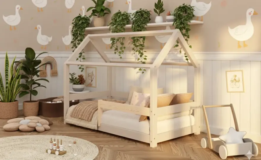 Plantes pour chambre de bébé - Sécurité et déco zen