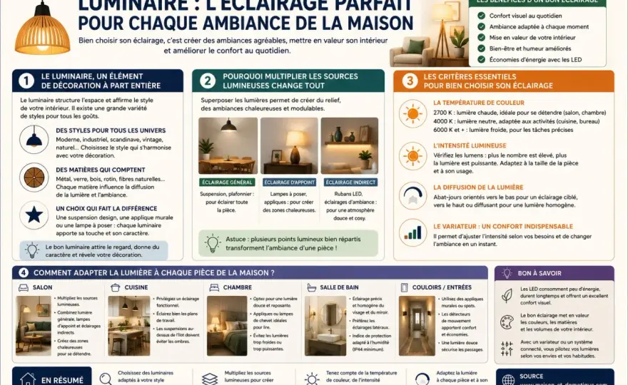 Éclairage ou éclaircissement? Le guide pour une lumière parfaite