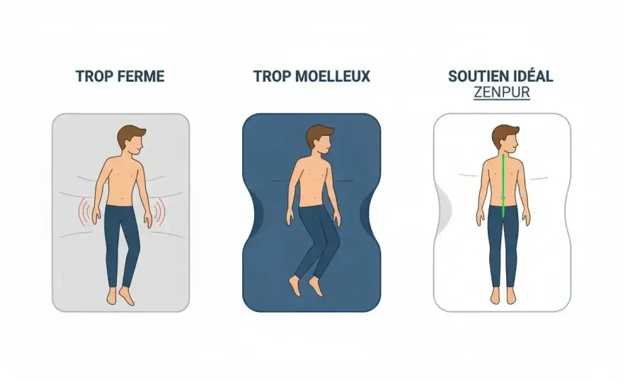 Fermeté matelas - Guide pour choisir selon poids et position