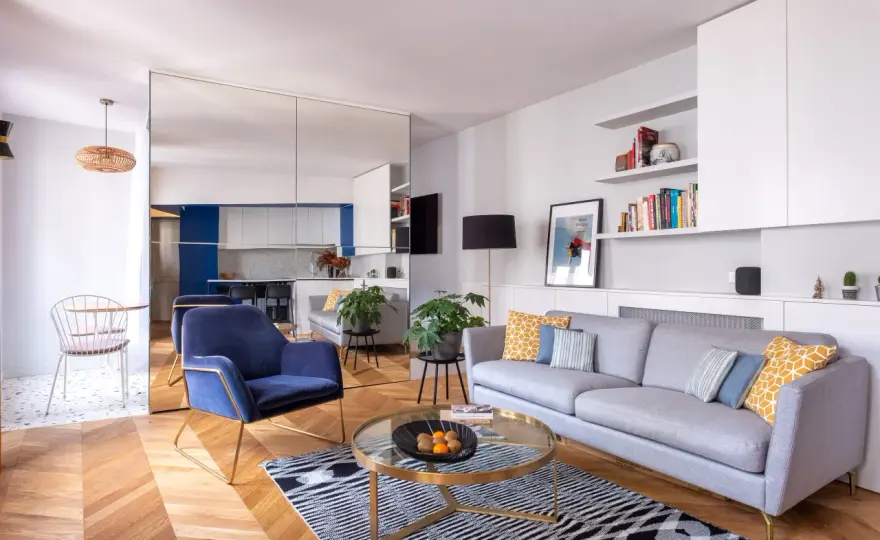 Petit appartement - Couleurs et styles pour agrandir l'espace
