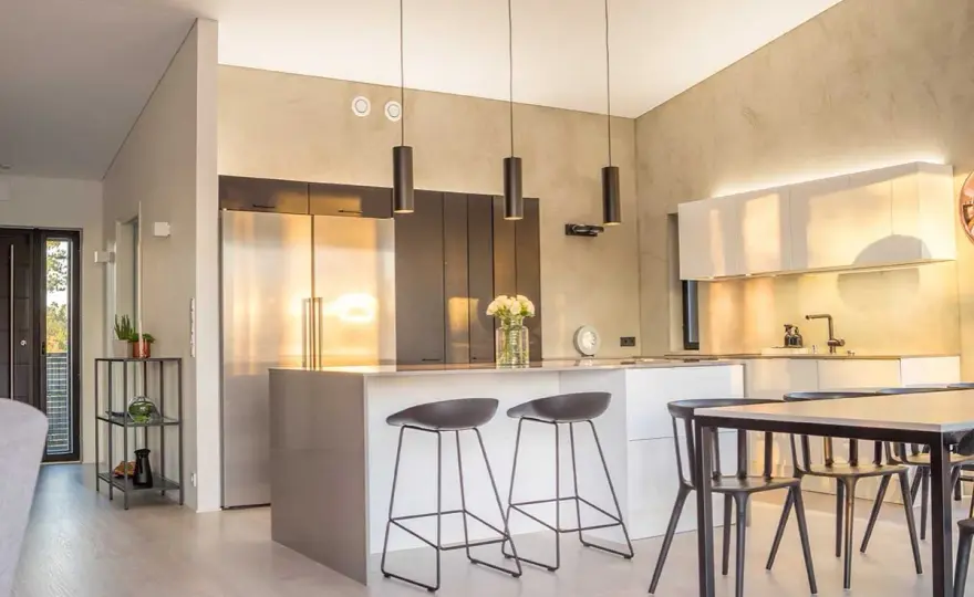 Cuisine lumineuse - Les couleurs qui transforment votre espace