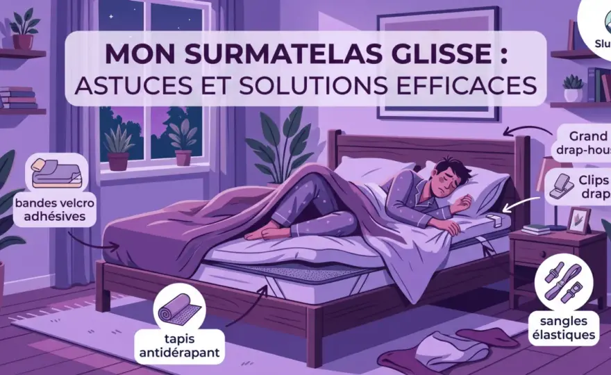 Matelas qui glisse - Solutions simples pour un lit stable