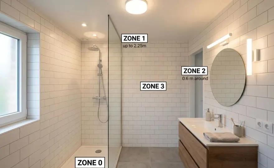 IP salle de bain - Éclairage sûr et design : le guide