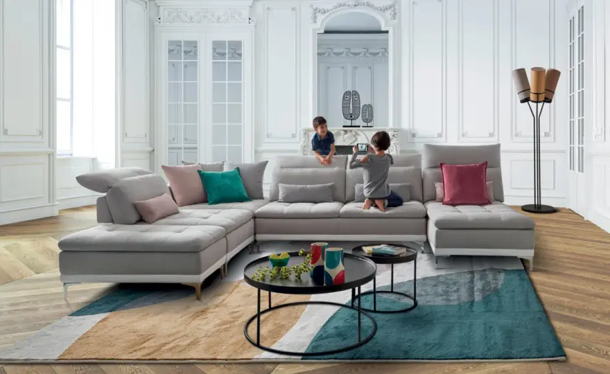 Salon tendance - Les clés d'une déco actuelle et chaleureuse