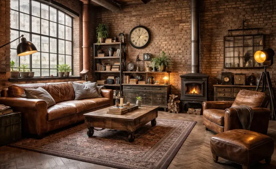 Déco industrielle - L'équilibre parfait entre style et chaleur