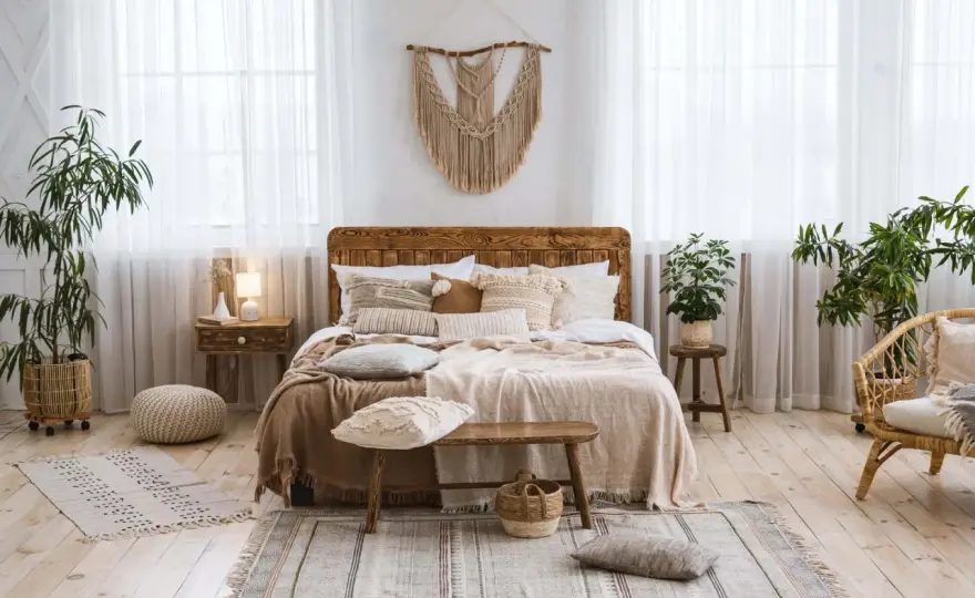 Chambre bohème - Créez une ambiance douce sans désordre