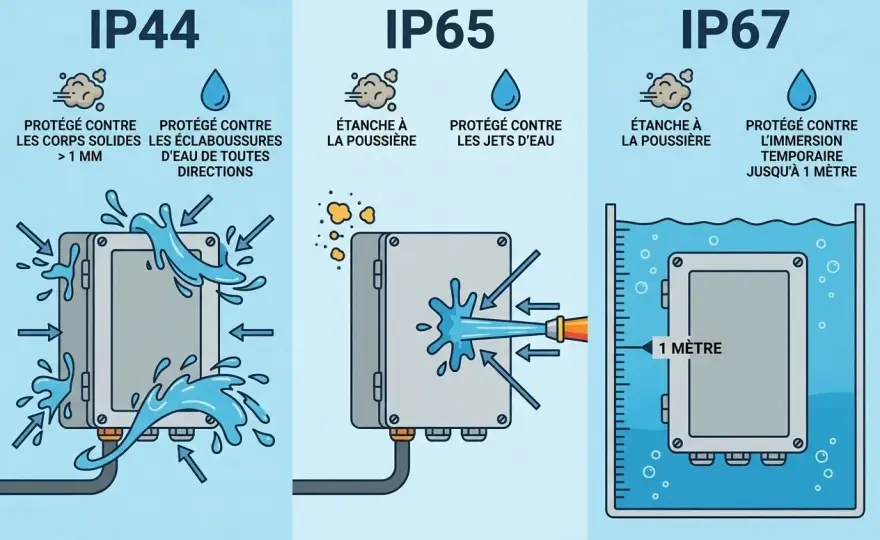IP20 ou IP44 - Le guide pour bien choisir son luminaire