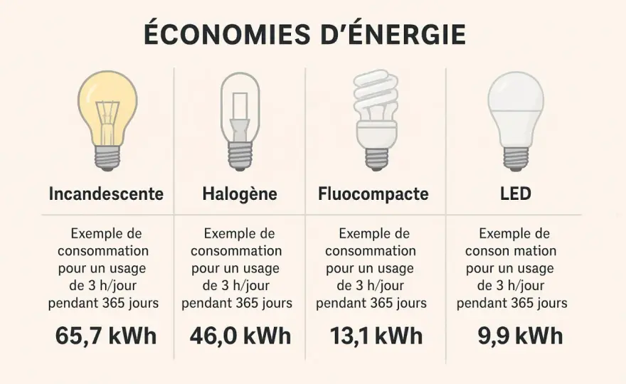 Ampoule LED économique - Le guide pour bien choisir