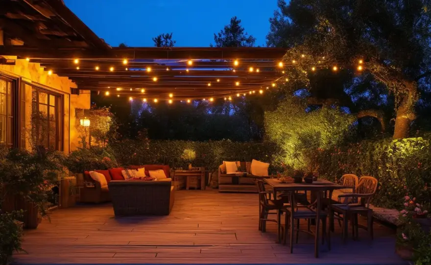 Éclairage terrasse - Créez une ambiance parfaite sans faute